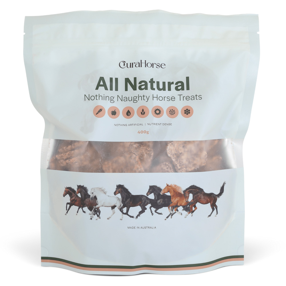 Curahorse All Natural Nothing Naughty Horse Treats for Horse
