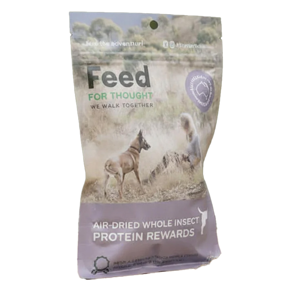 Feed for Thought Air Dried Whole Insect Protein Rewards for Dogs for Dogs