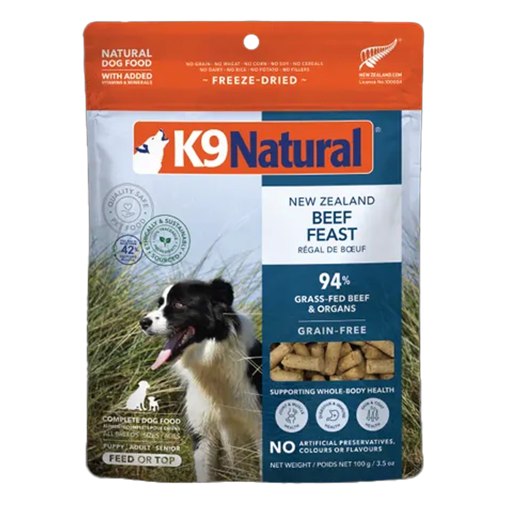K9 Natural New Zealand Beef Feast Dry Dog Food for Food Supplies
