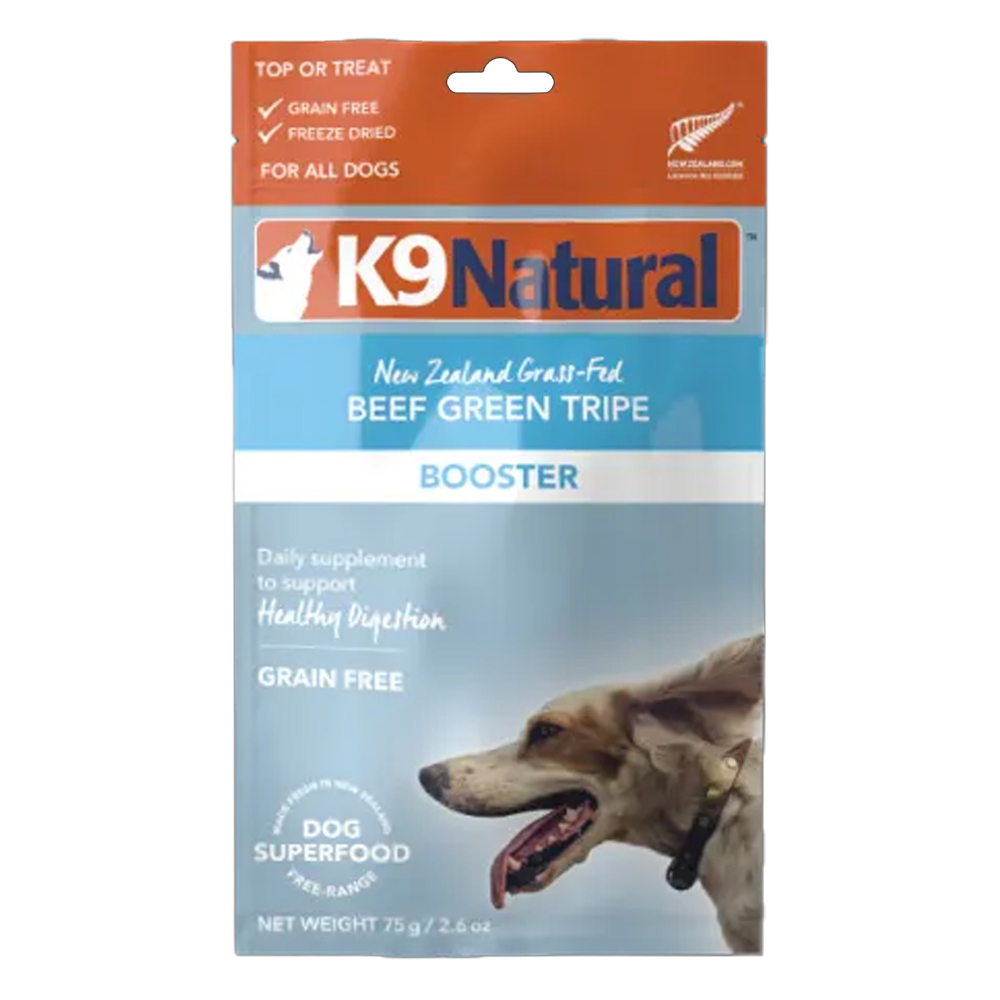 K9 Natural New Zealand Grass-Fed Beef Green Tripe Booster for Dogs for Dogs