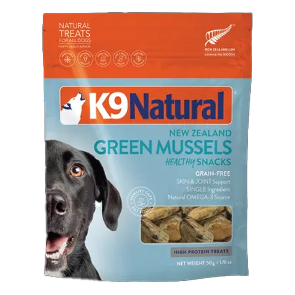 K9 Natural New Zealand Green Mussels Healthy Snacks Dog Treats for Dogs Supplies