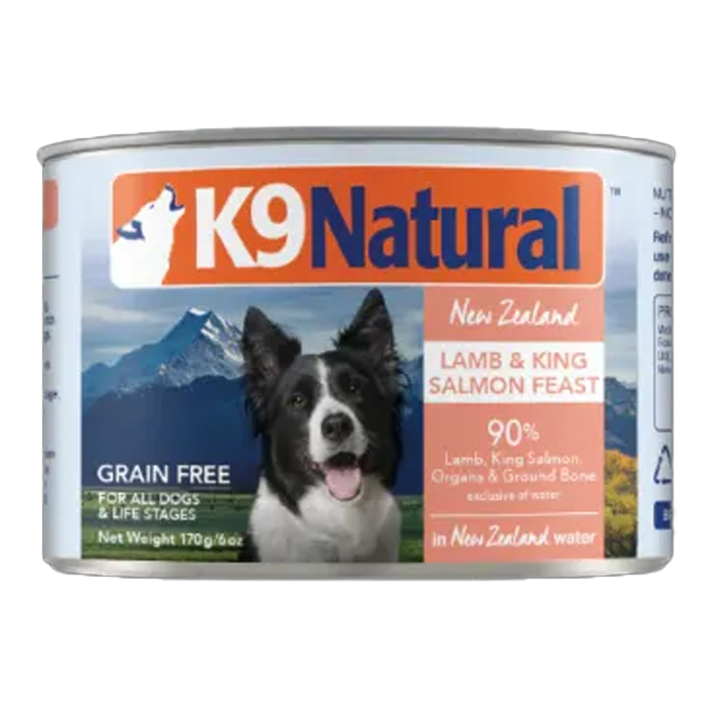 K9 Natural New Zealand Lamb & King Salmon Feast Wet Dog Food 170 Gm