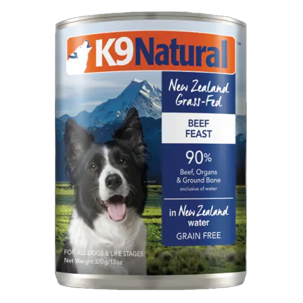 K9 Natural New Zealand Beef Feast Wet Dog Food 370 Gm