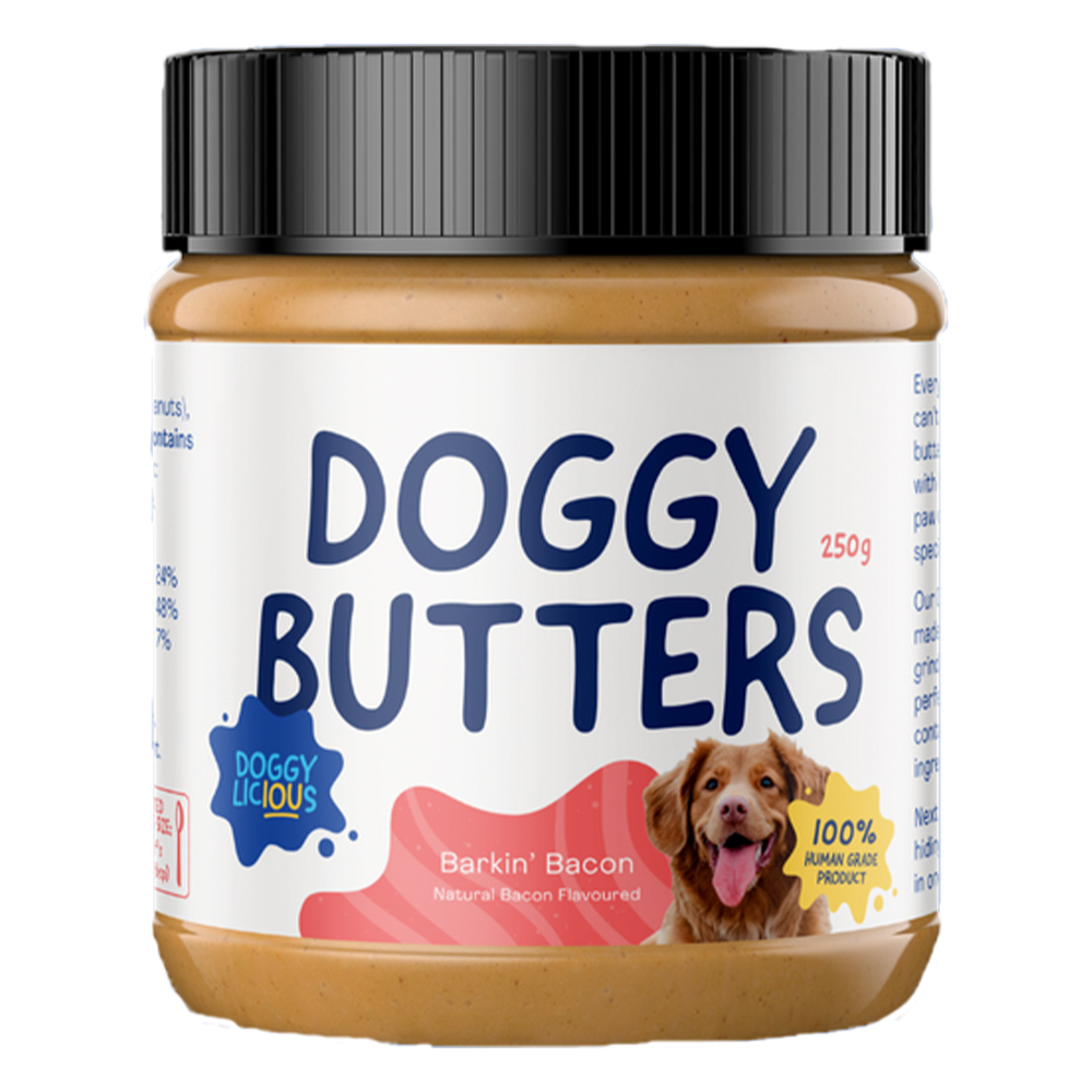Doggylicious Barkin Bacon Doggy Butter for Dogs