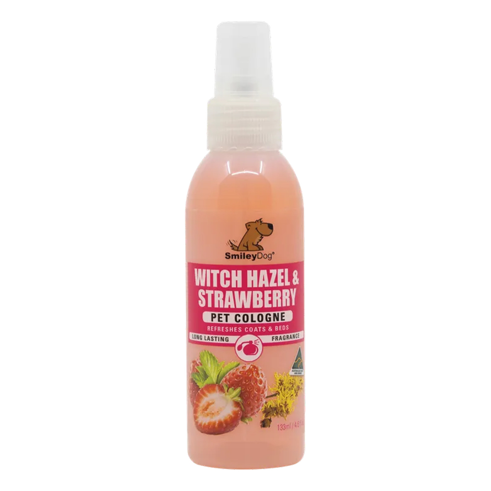 SmileyDog Witch Hazel & Strawberry Pet Cologne for Dogs Supplies