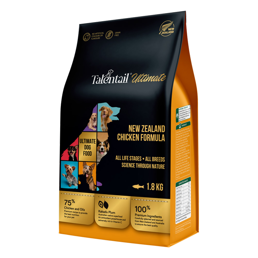 Talentail Ultimate New Zealand Chicken Formula Dry Dog Food for Food Supplies