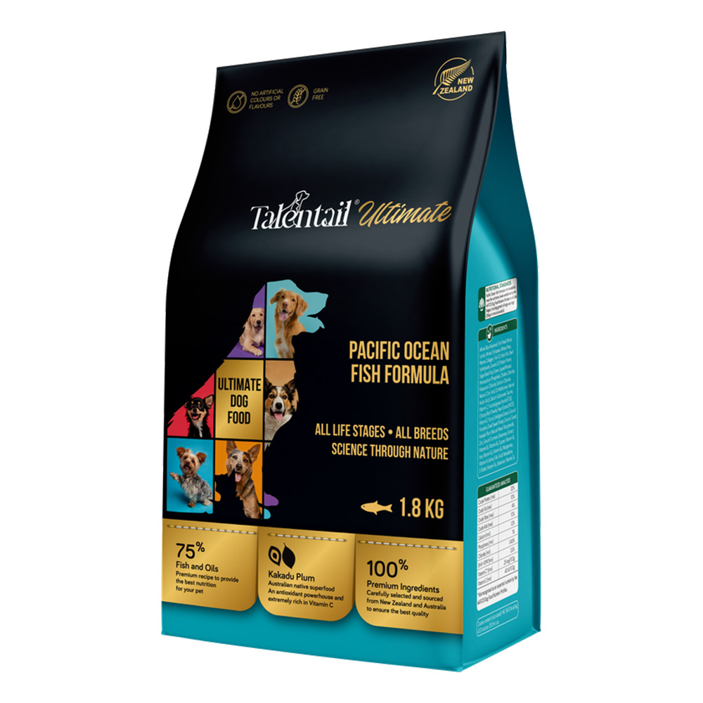 Talentail Ultimate Pacific Ocean Fish Formula Dry Dog Food for Food Supplies