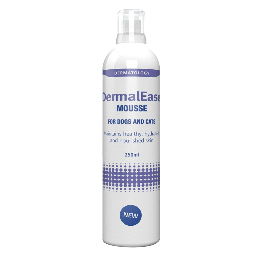 DermalEase Mousse Topical Skin And Coat Supplement For Dogs and Cats for Dogs