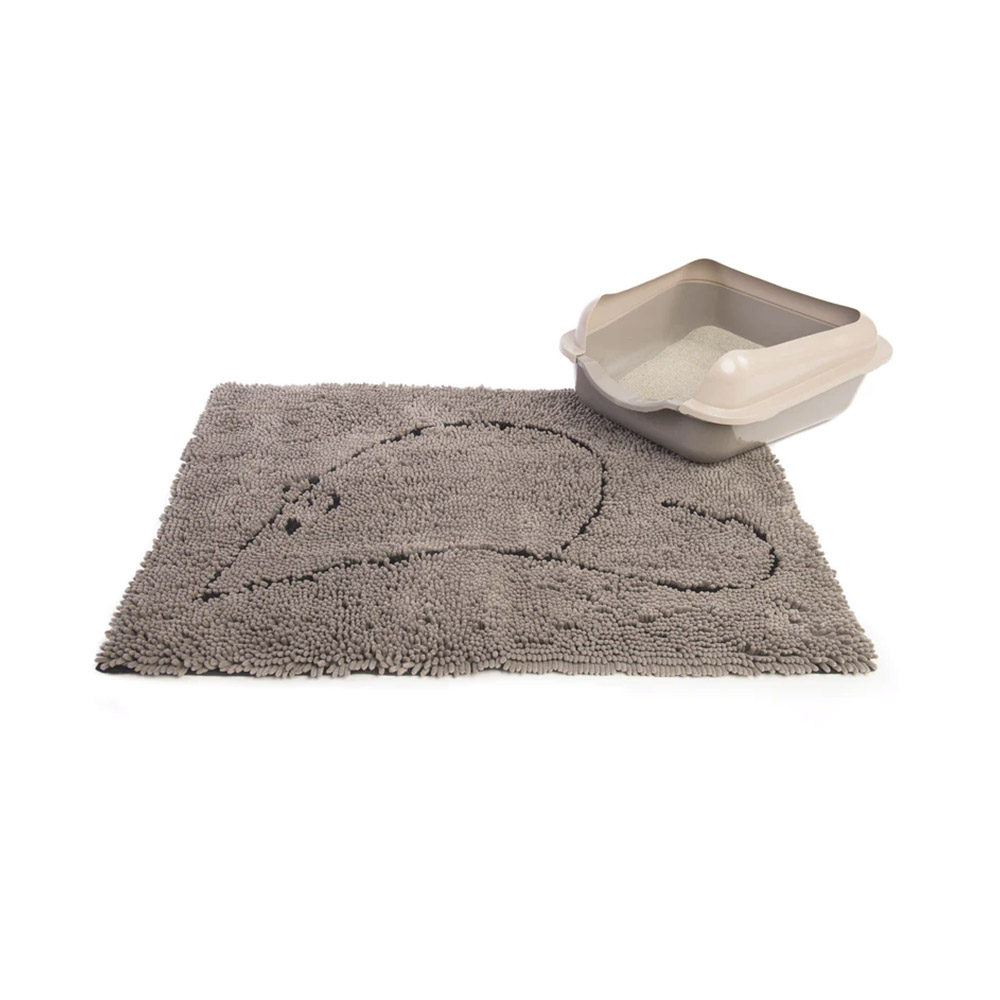 DGS Cat Litter Mat Grey