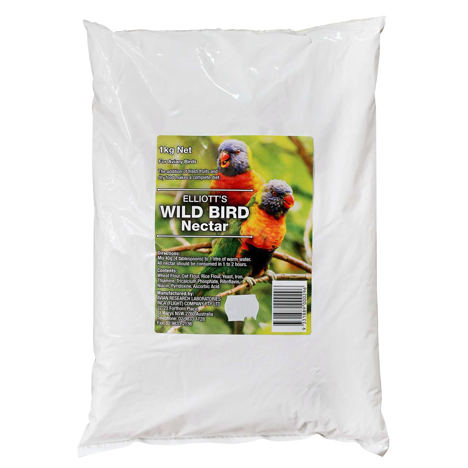 Elliott's Wild Bird Nectar for Food