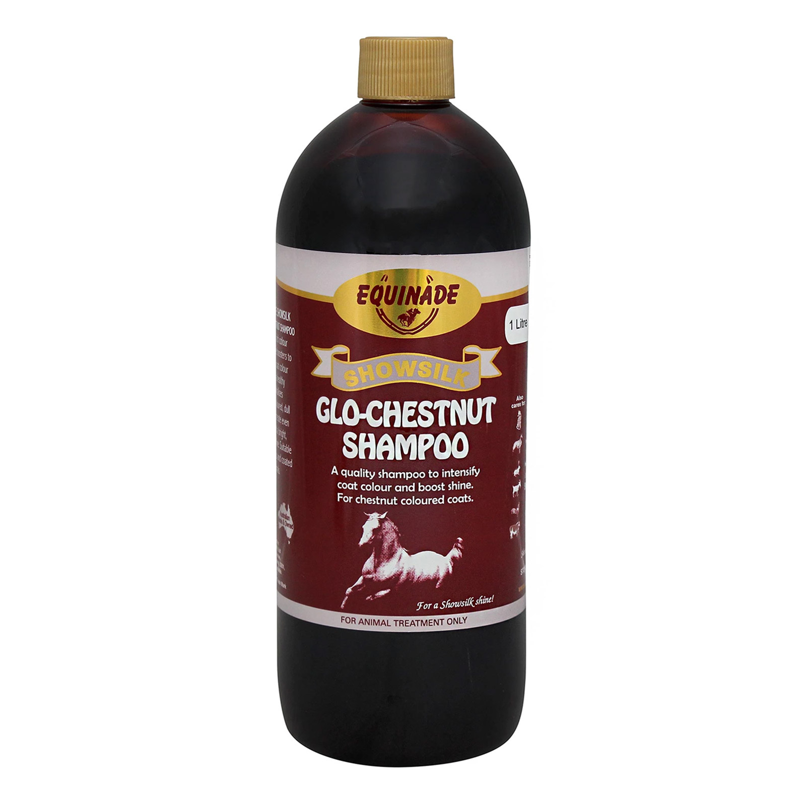 Equinade Showsilk Glo-Chestnut Shampoo for Horse