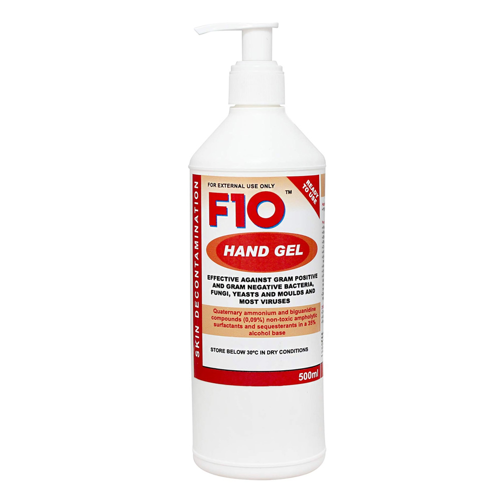F10 HAND GEL PUMP PACK for Dogs