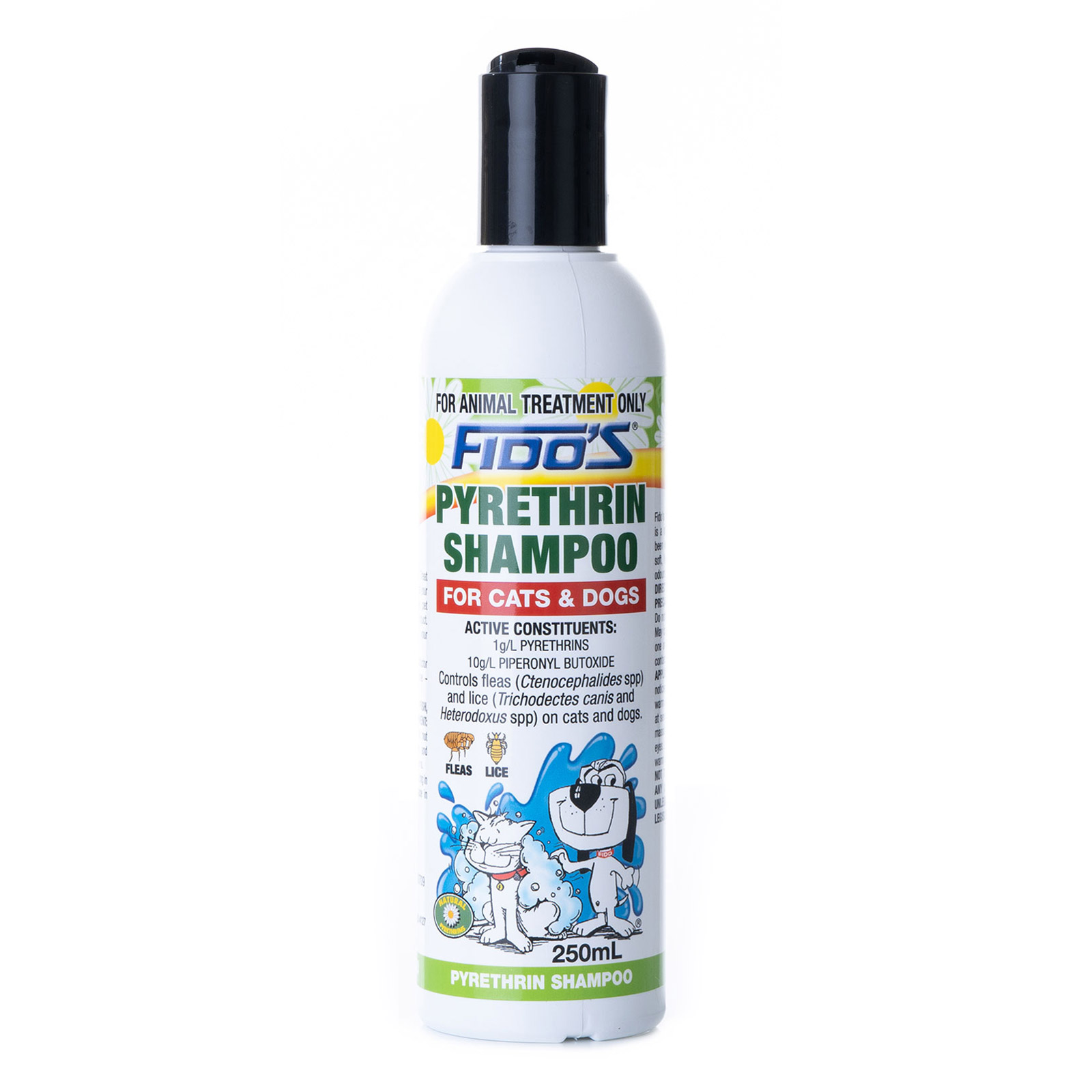 Fido's Pyrethrin Shampoo for Dog Effective Insect Control