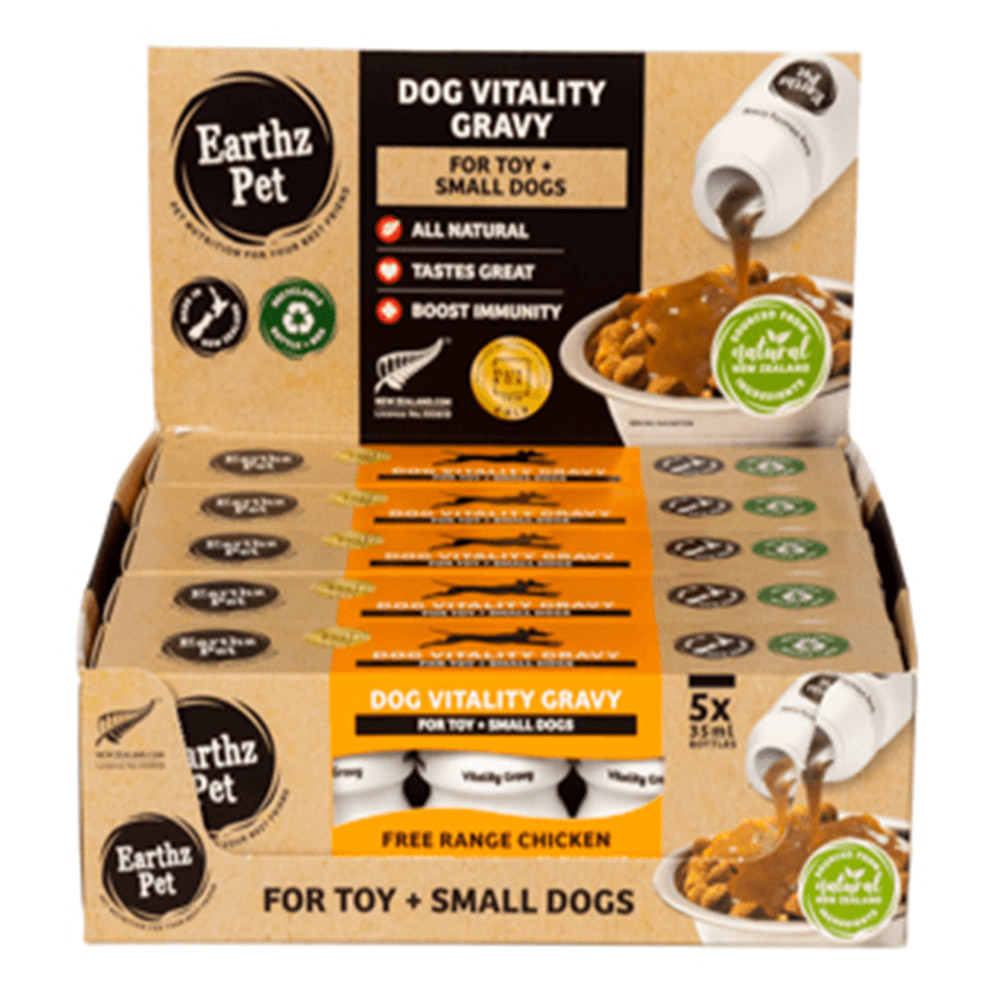 Earthz Pet Free Range Chicken Vitality Gravy For Toy And Small Dogs 35ml