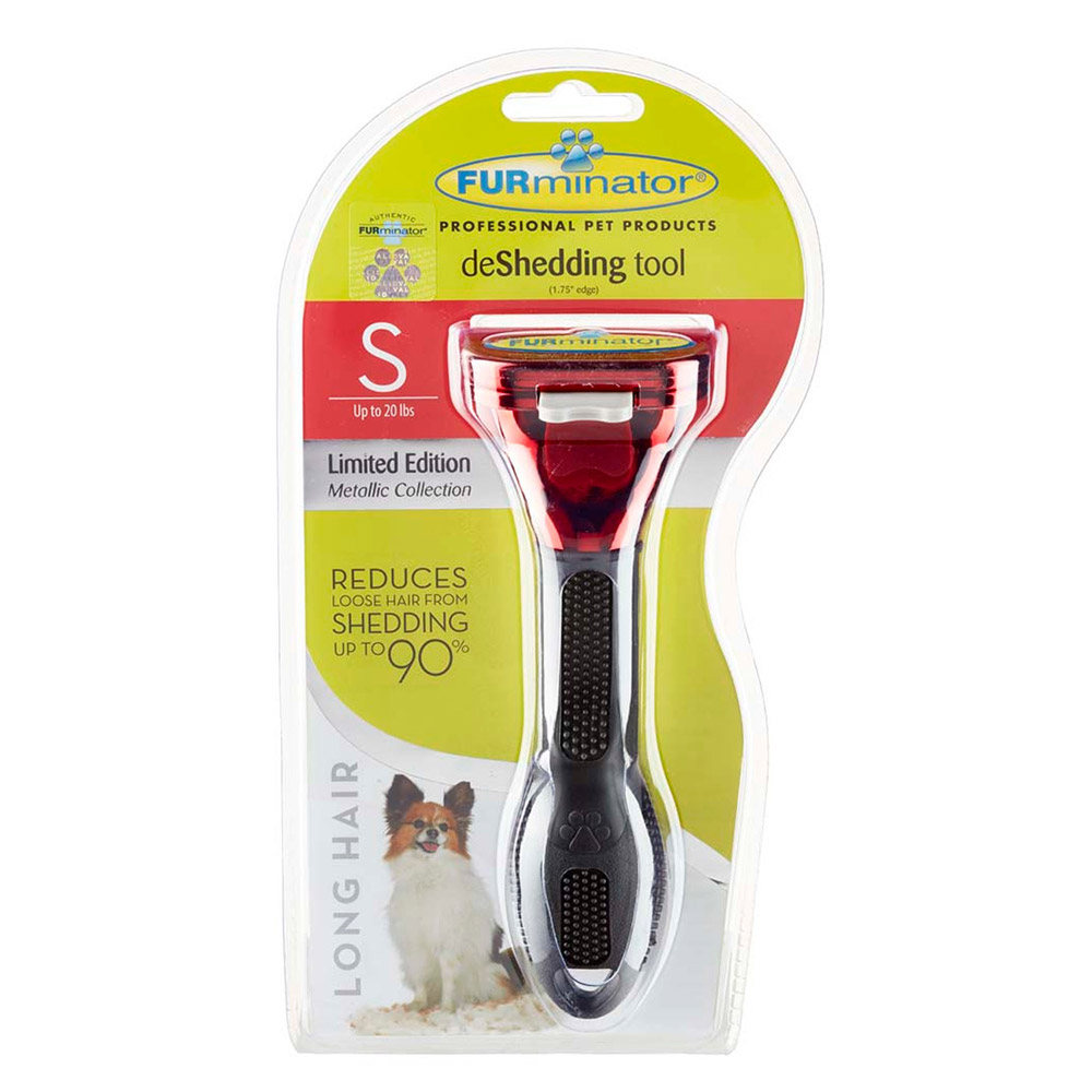 FURminator Metallic deShedding Tool for Dogs for Dogs