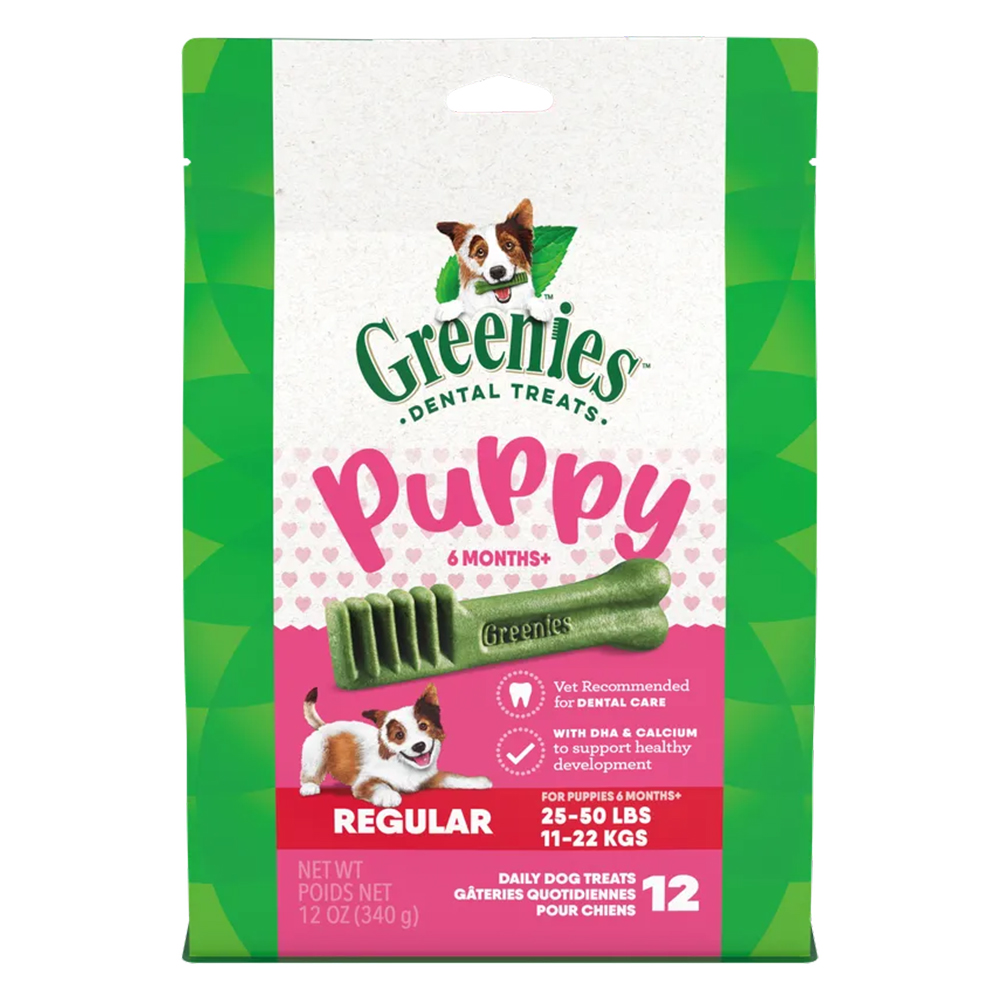 Greenies Puppy 6 Months+ Original Dental Dog Treats Regular