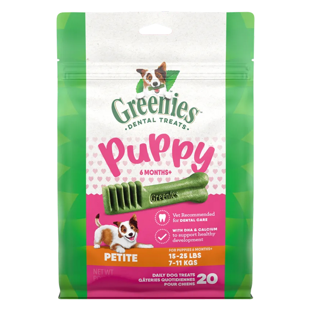 Greenies Puppy 6 Months+ Original Dental Dog Treats Petite