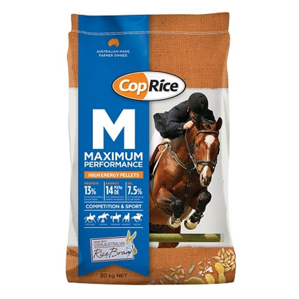 CopRice M Maximum Performance High Energy Pellets for Horses for Food Supplies