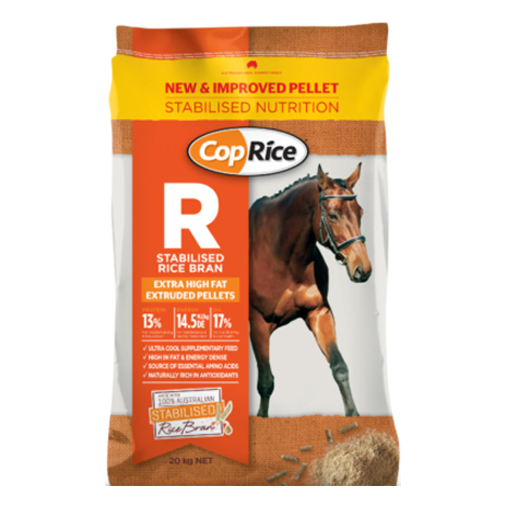 CopRice R Stabilised Rice Bran for Horses for Food Supplies