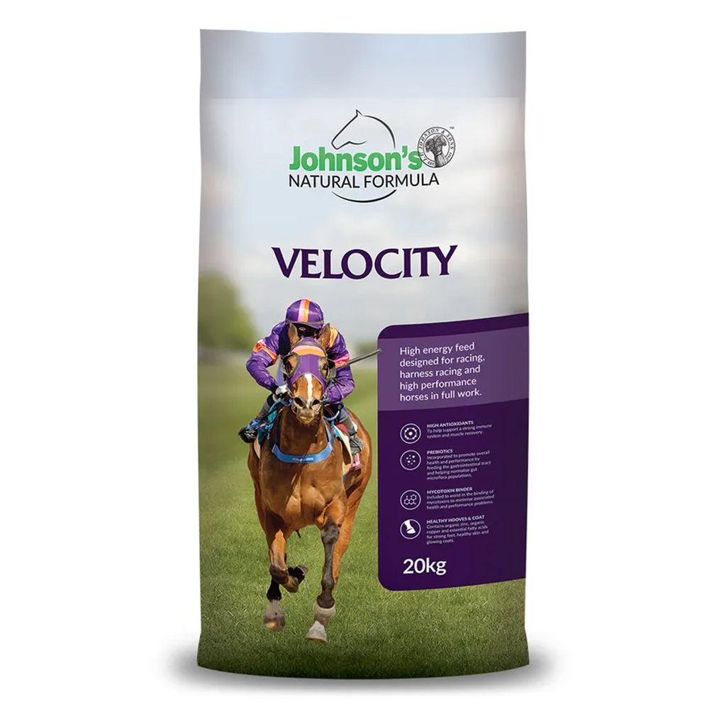 Johnson's Natural Formula Velocity Feed for Horse for Food Supplies