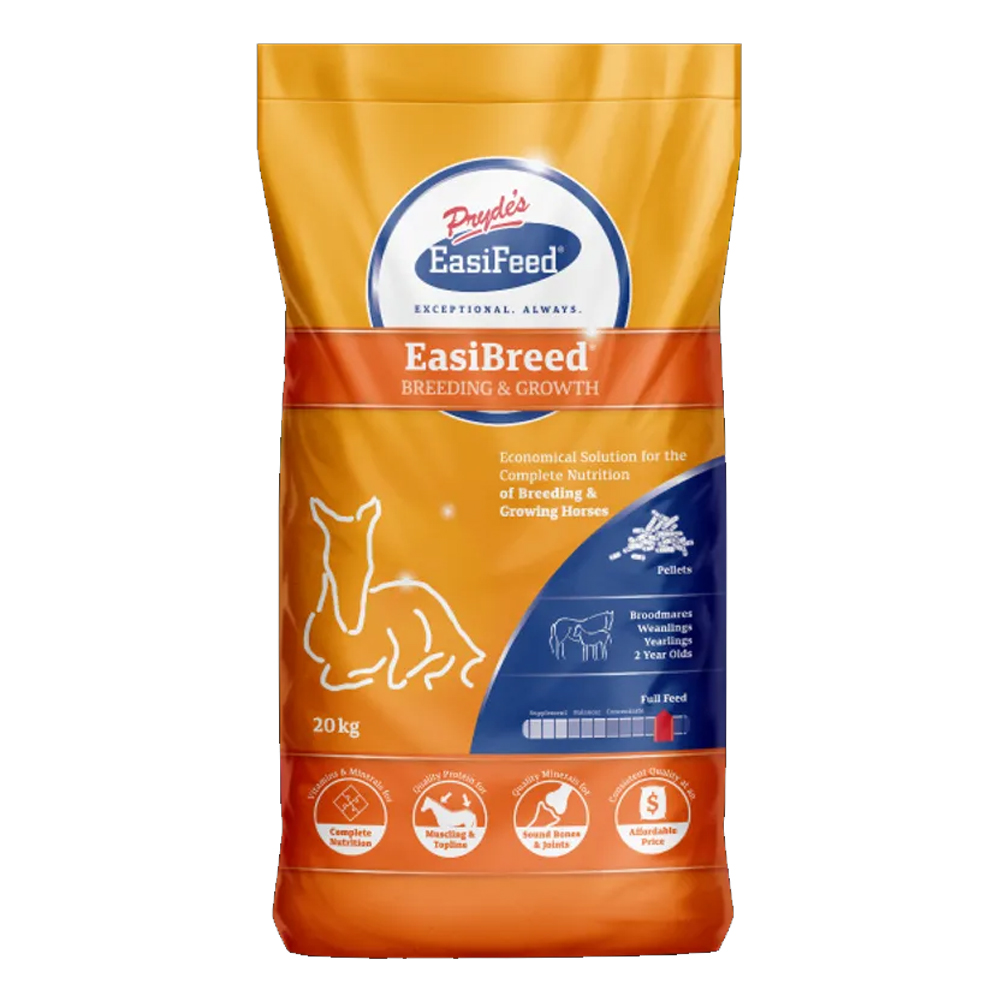 Pryde's EasiFeed EasiBreed Economical Breeding Horse Feed for Food Supplies