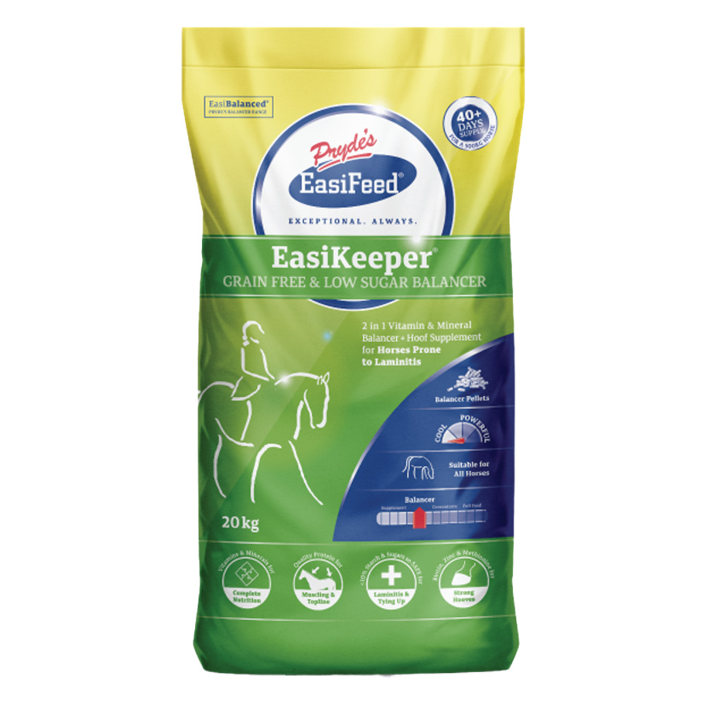Pryde's EasiFeed Easikeeper Grain Free & Low Sugar Balancer Horse Feed for Food Supplies