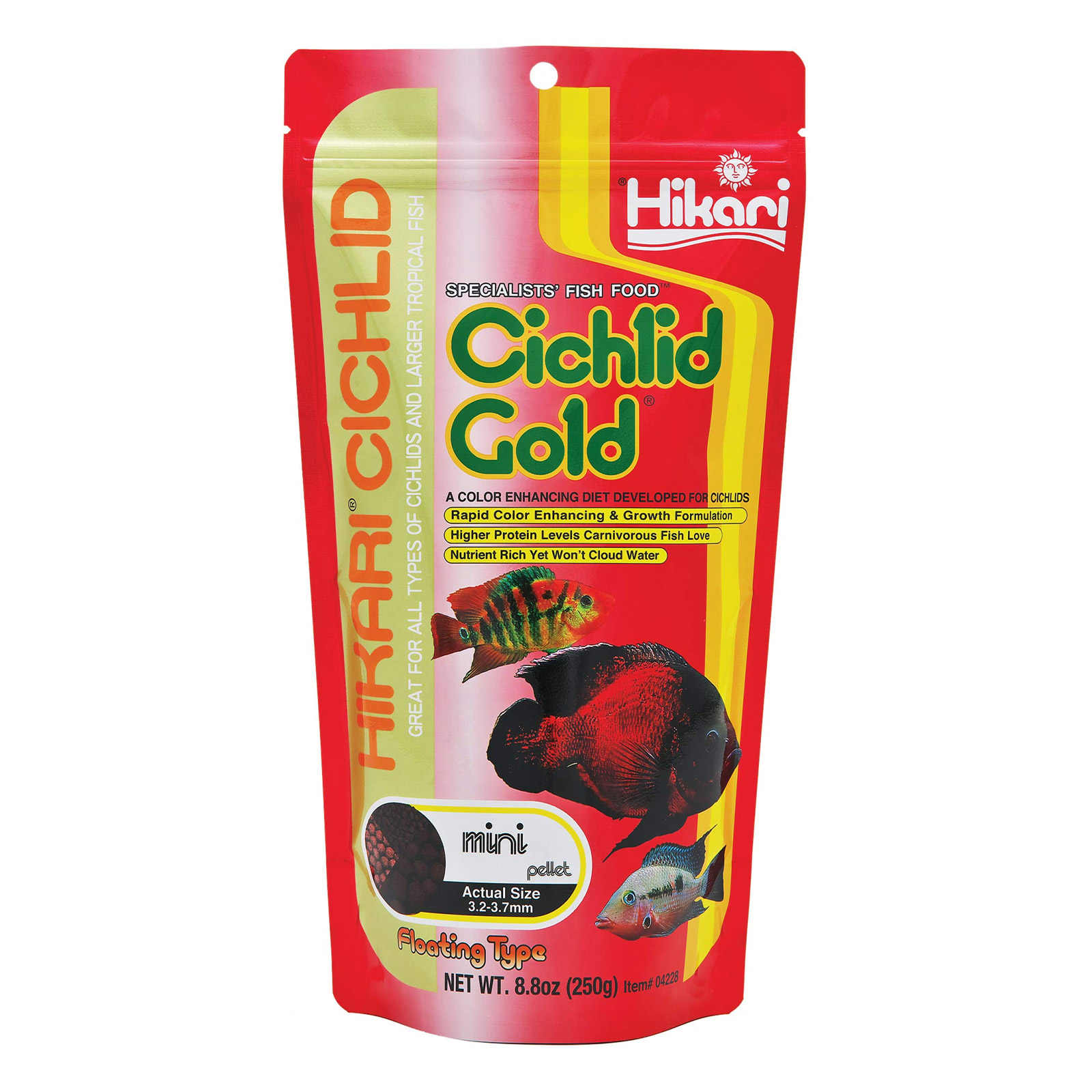 Hikari Cichlid Gold Fish Color Enhancing Diet for Food