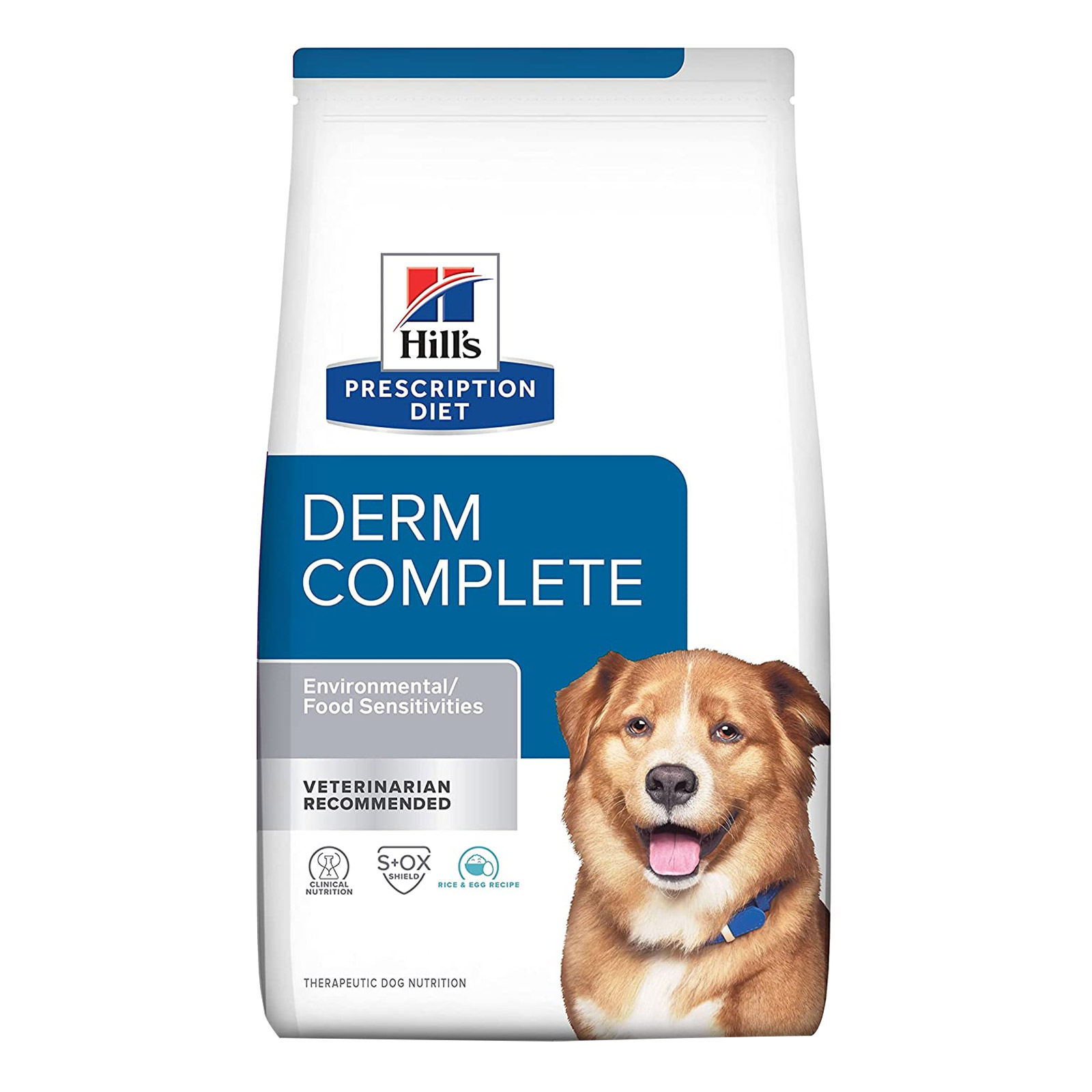Hill's Prescription Diet Derm Complete Dry Dog Food
