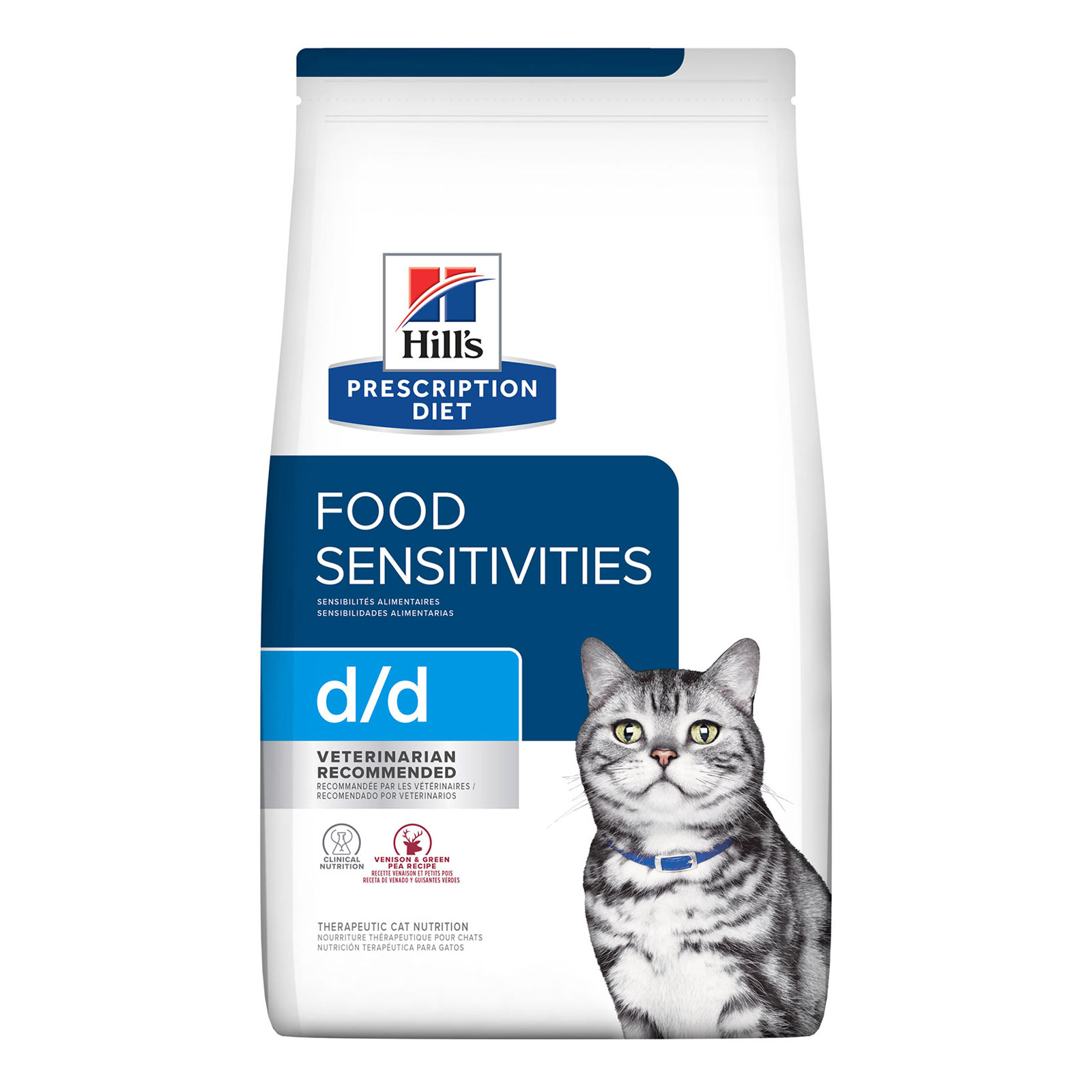 Hill's Prescription Diet d/d Venison & Green Pea Formula Dry Cat Food