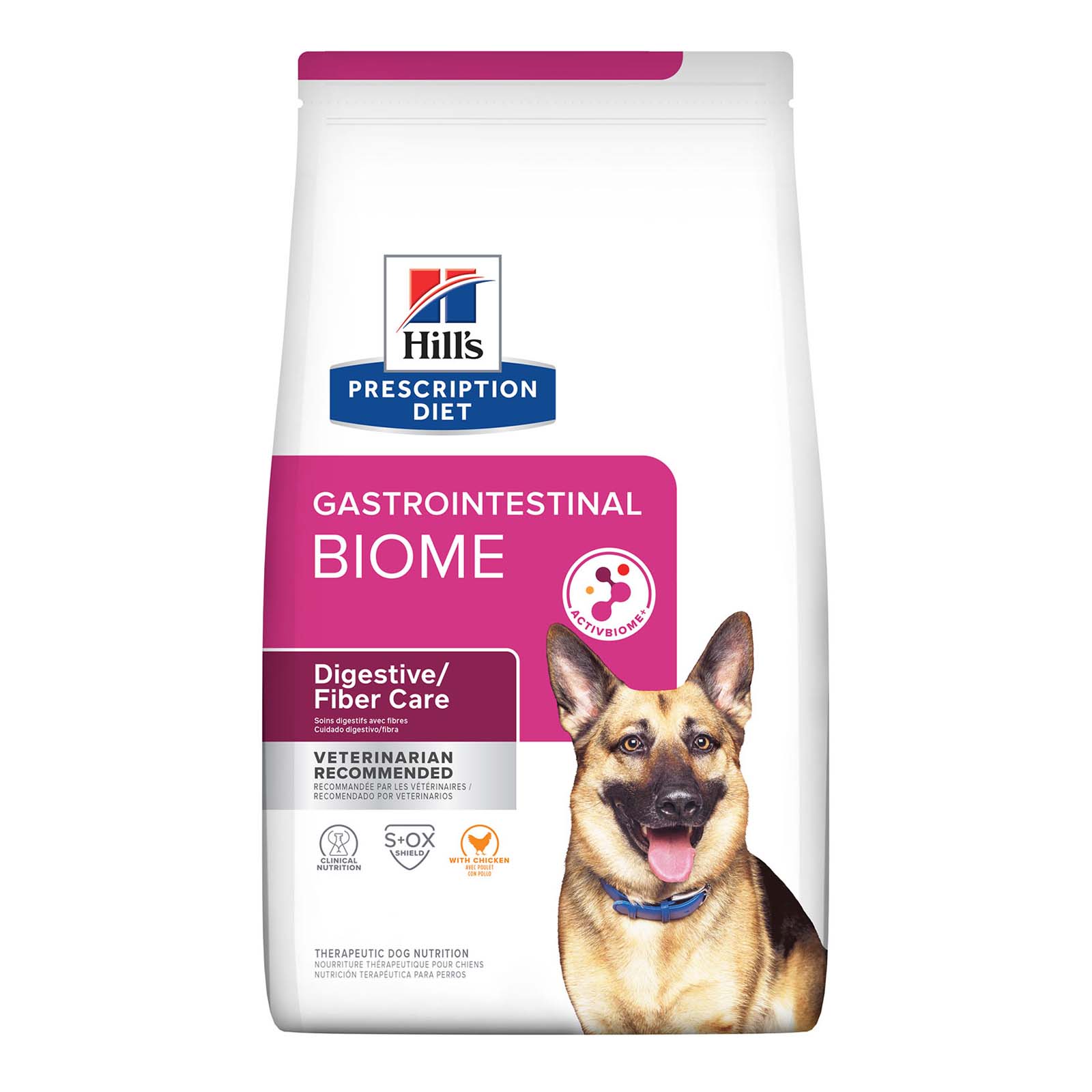 Hill's Prescription Diet Gastrointestinal Biome Digestive Fibre Care with Chicken Dry Dog Food