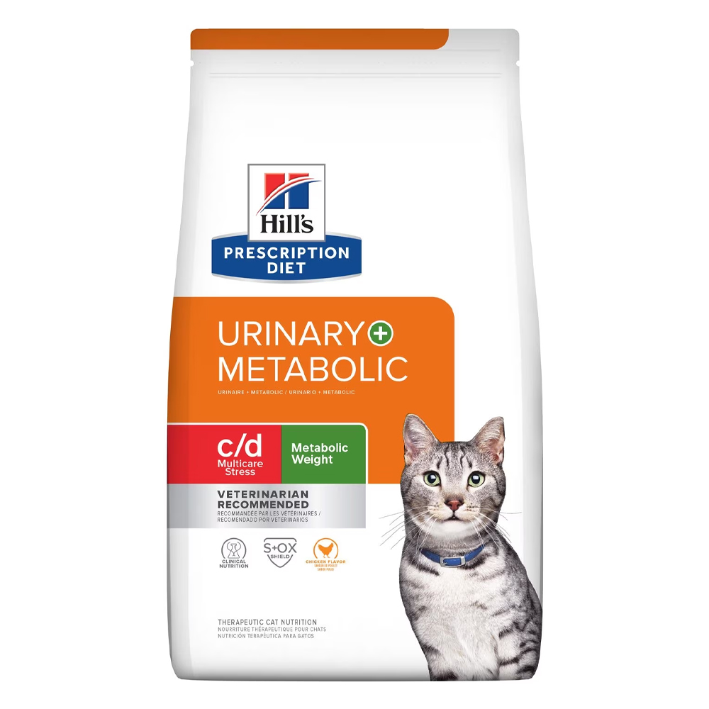 Hill’s Prescription Diet Metabolic + Urinary Stress (Weight and Urinary Care) Dry Cat Food