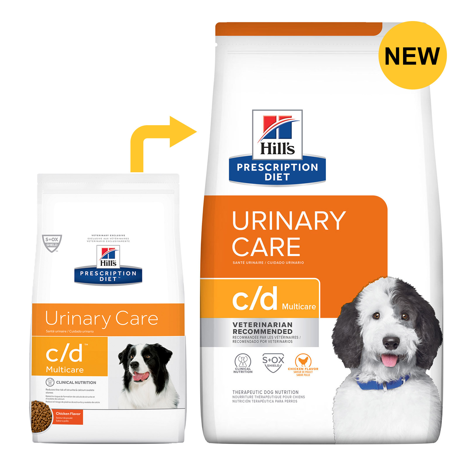 Hill's Prescription Diet c/d Canine Multicare Urinary Care with Chicken Dry for Food