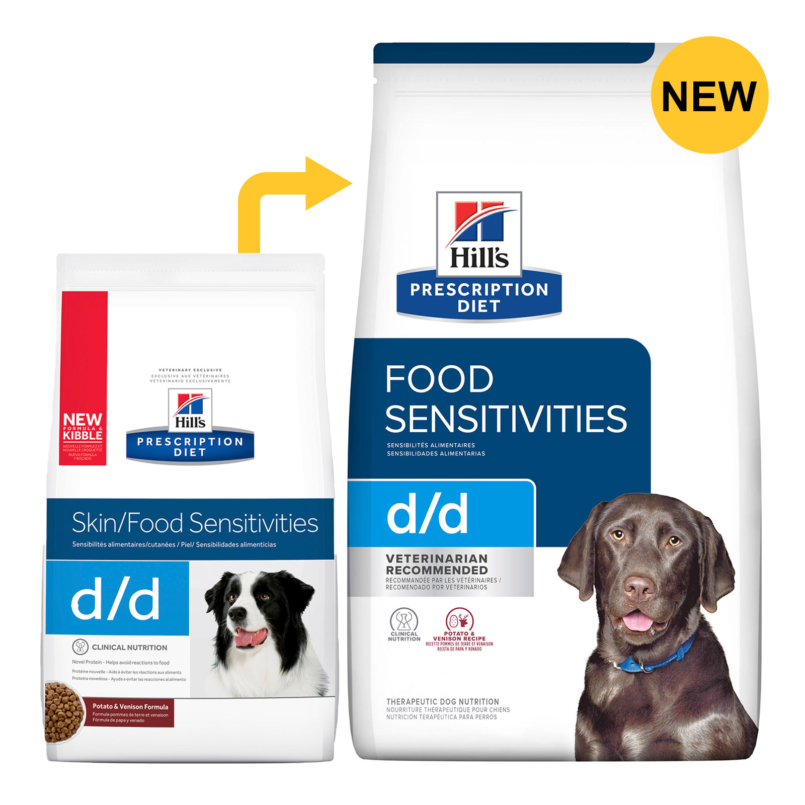 Hill s Prescription Diet D D Potato Venison Formula Dry Dog Food