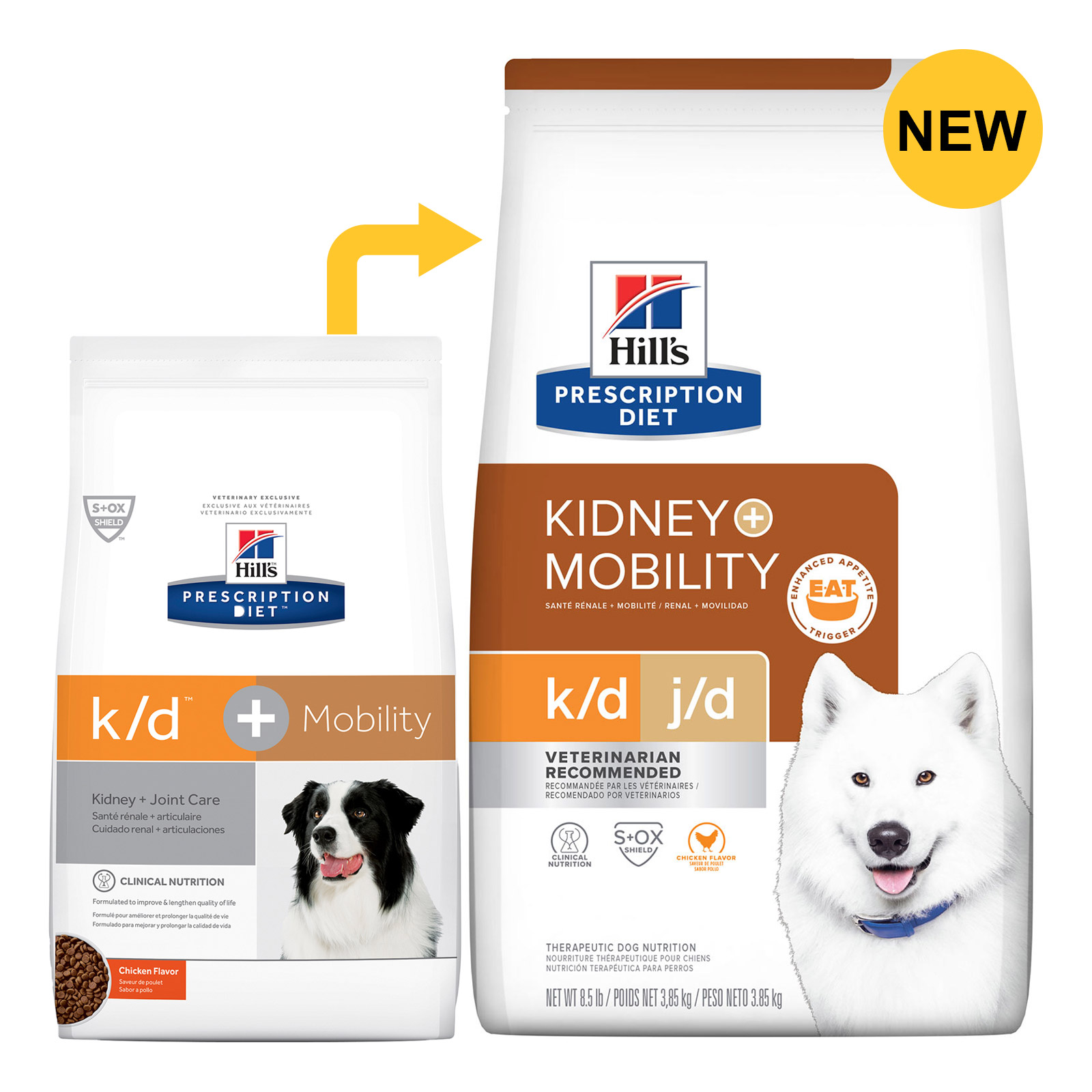 Hill's Prescription Diet k/d + Mobility Dry Dog Food for Food