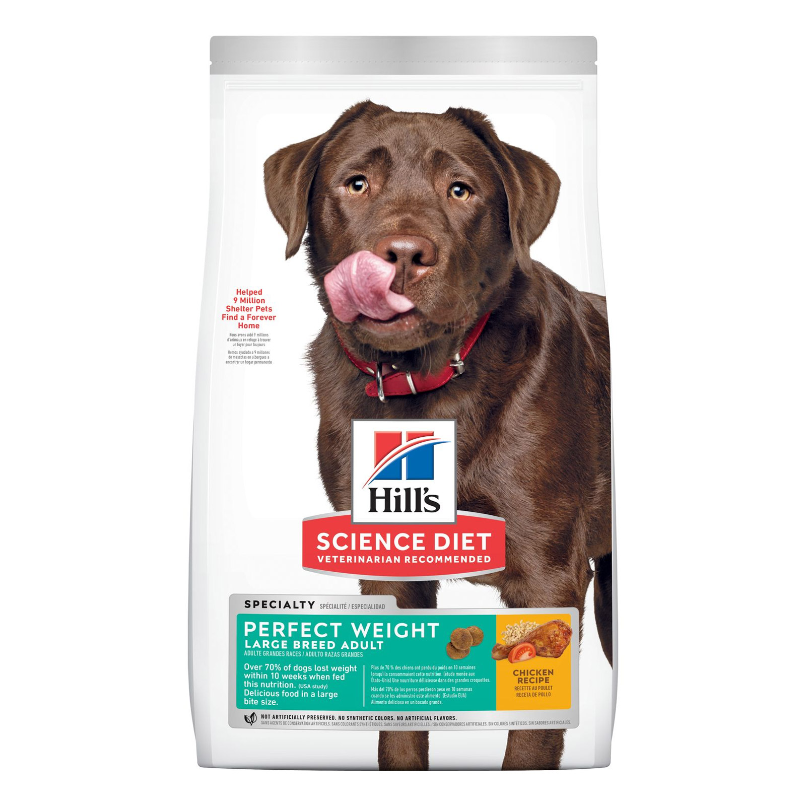Hill's Science Diet Adult Perfect Weight Large Breed Dog Food for Food Supplies