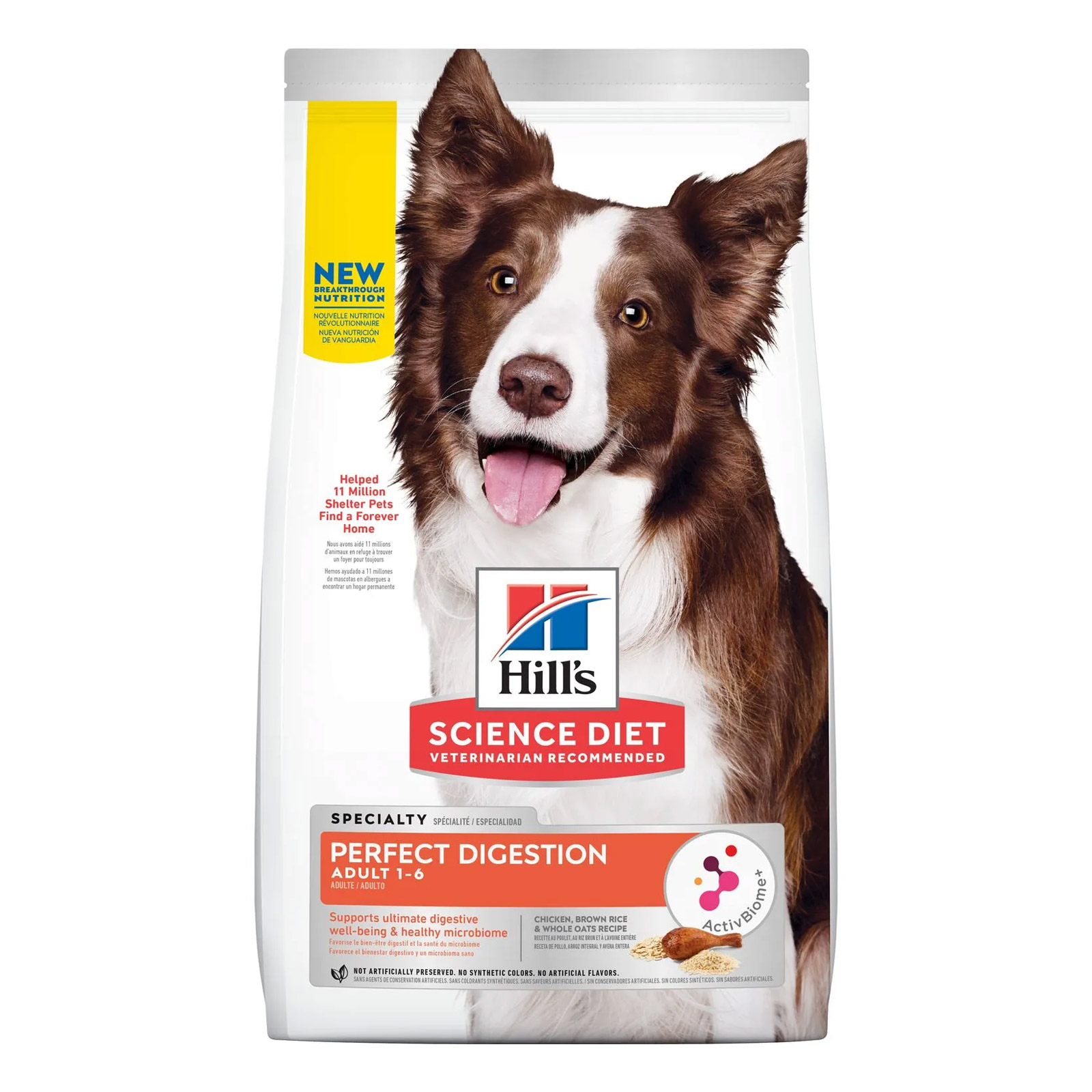 Hill's Science Diet Perfect Digestion Adult Dog Food for Food Supplies