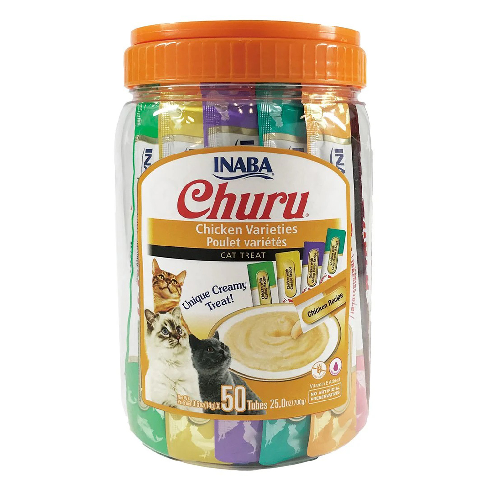 Inaba Churu Chicken Varieties Cat Treats for Cats