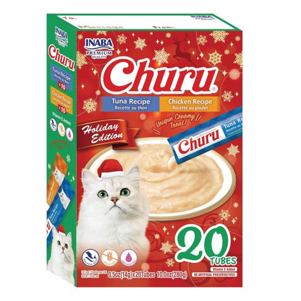 Inaba Churu Tuna and Chicken Recipe Treats for Cats for Cats