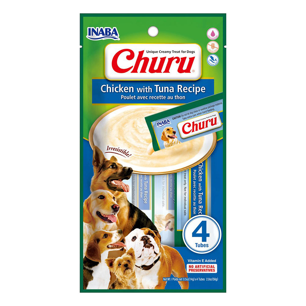 Inaba Churu Chicken with Tuna Recipe Dog Treat for Dogs
