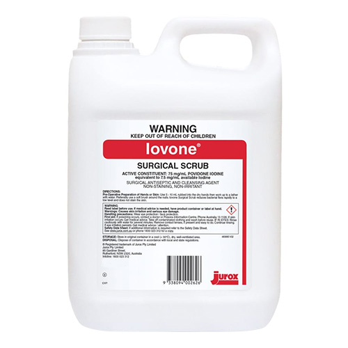 Iovone Surgical Scrub for Horse