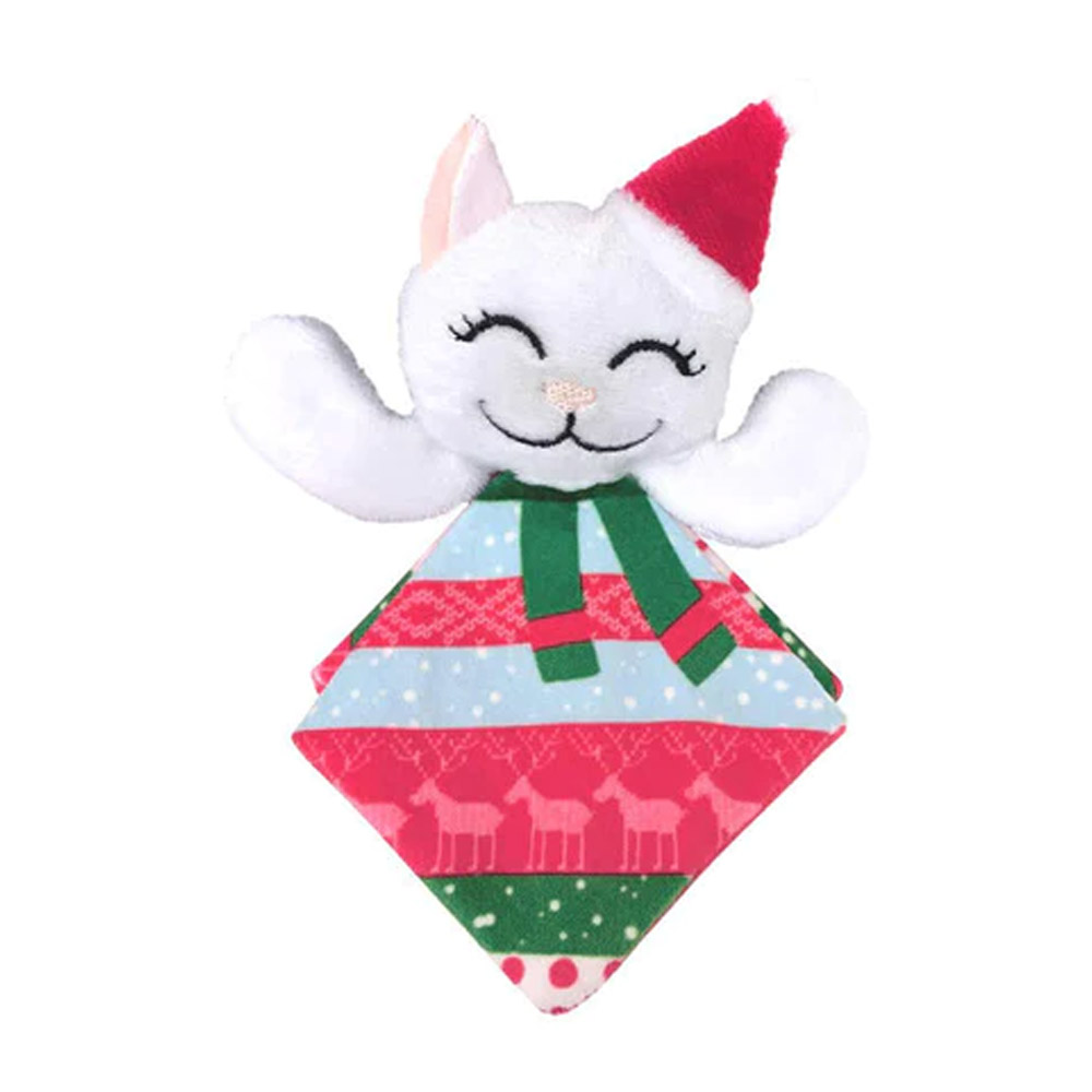 KONG Crackles Catnip Toy for Cats - Xmas Santa Kitty