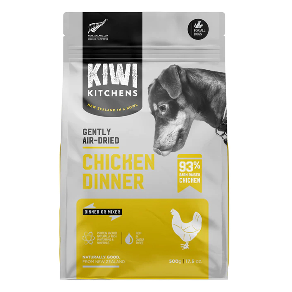 Kiwi Kitchens Air Dried Chicken Dinner Dry Dog Food for Food