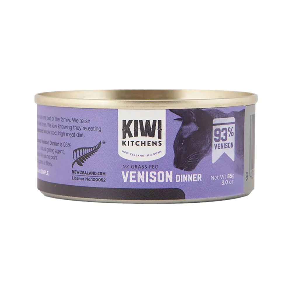 Kiwi Kitchens Canned Cat Food Venison Dinner for Food