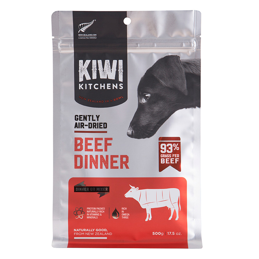 Kiwi Kitchens Air Dried Beef Dinner Dry Dog Food for Food