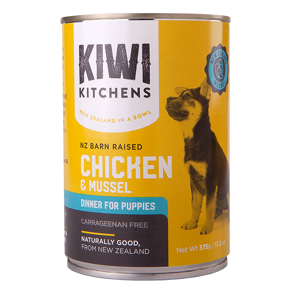 Kiwi Kitchens Canned Puppy Food Chicken & Mussel Dinner for Food