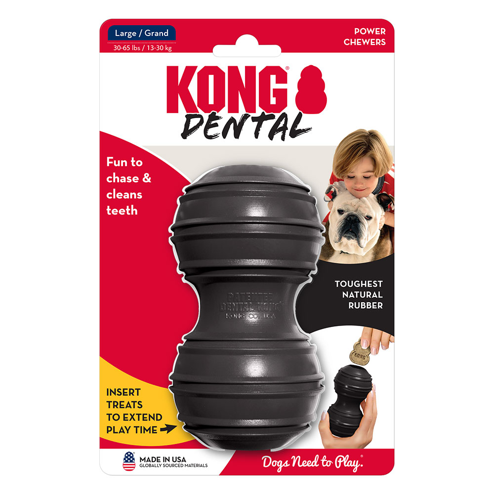 KONG Dental Rubber Toy for Dogs - Extreme