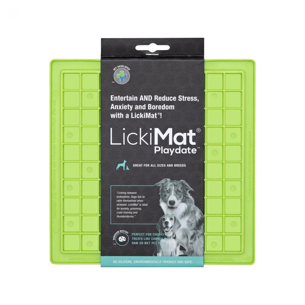 LickiMat Classic Playdate Green