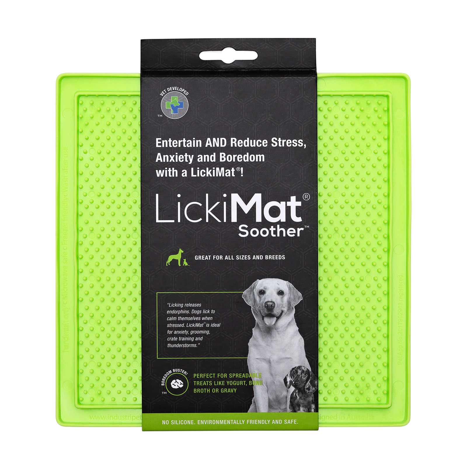 LickiMat Classic Soother Green