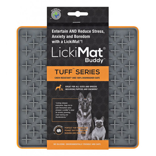 LickiMat Tuff Buddy Orange