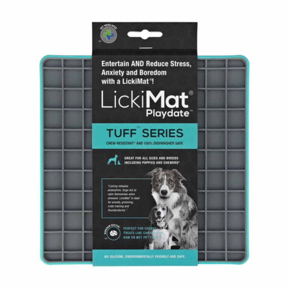 LickiMat Tuff Playdate Turquoise